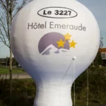 montgolfière auto-ventilée 3 m "hôtel Emeraude"
